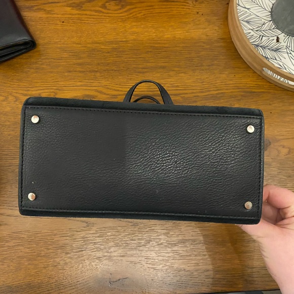 Kate Spade Black Suede Tote with Tassels - Picture 3 of 10